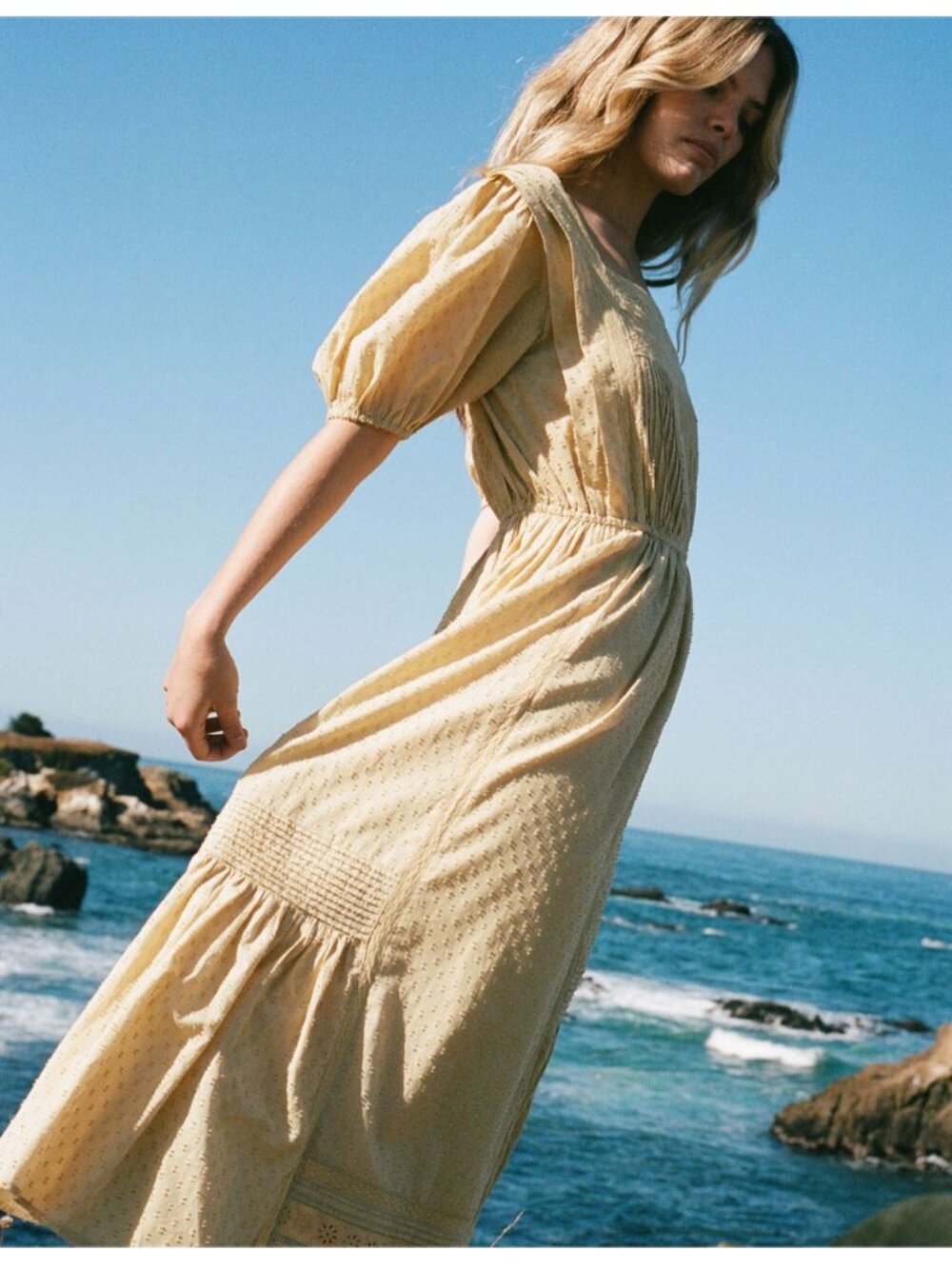 Christy Dawn Louisa Dress Yellow Medium